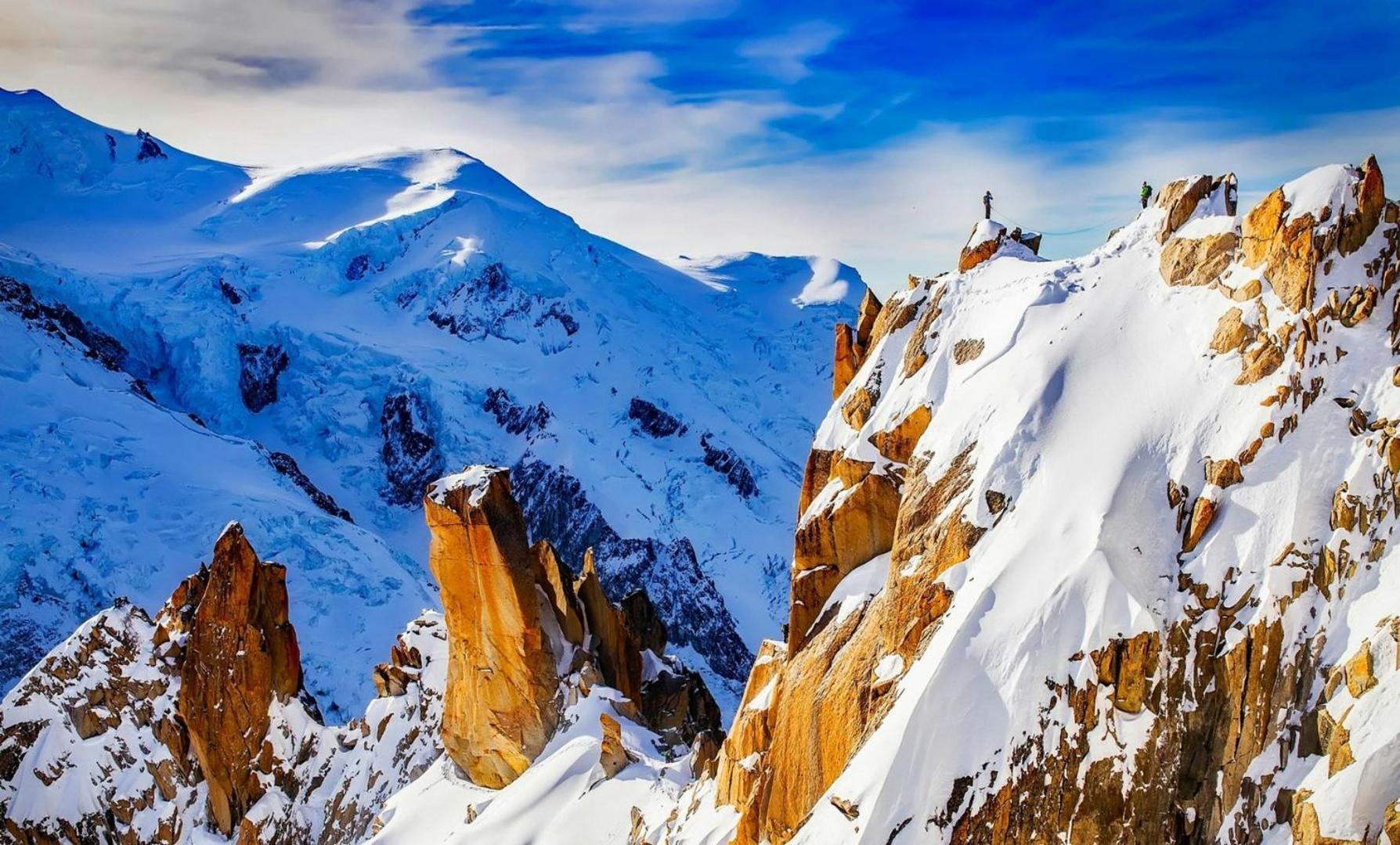 דירות Chamois Blanc Terrasse - A Chamonix Haven Near Aiguille Du Midi מראה חיצוני תמונה